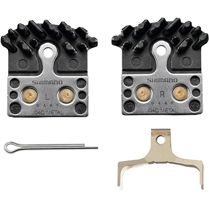 Bố thắng đĩa xe đạp tản nhiệt Shimano J04C metal