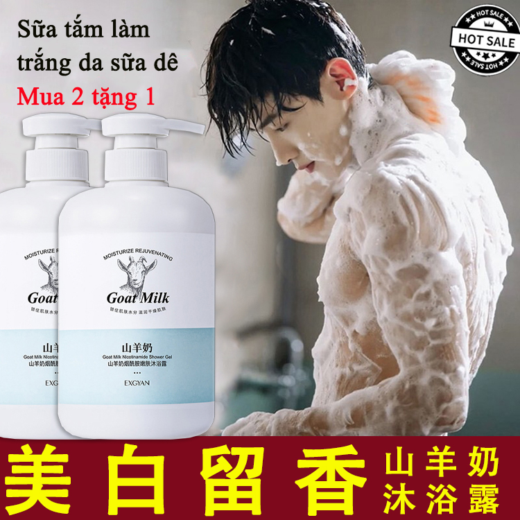 Sữa sữa tắm sữa tắm trắng da dưỡng ẩm làm trắng da 800ml ,sữa tắm niacinamide, tẩy tế bào chết sâu da chống nấm cải thiện nhẹ nhàng da khô, ngăn ngừa lão hóa da da mịn màng thơm lâu