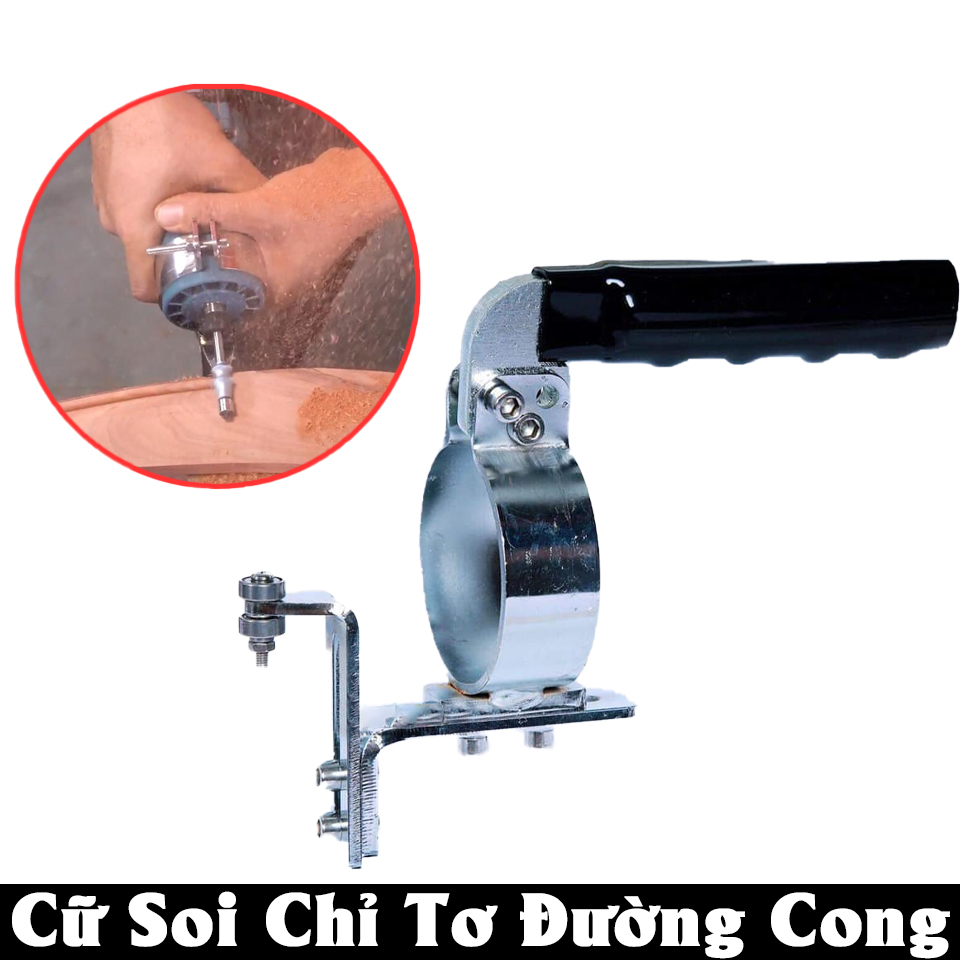 Cữ soi gỗ, cữ phay gỗ chạy chỉ tơ cho ra đường cong uốn lượn đi 1 cách mượt mà sắc nét tạo độ thẩm mỹ cao cho sản phẩm