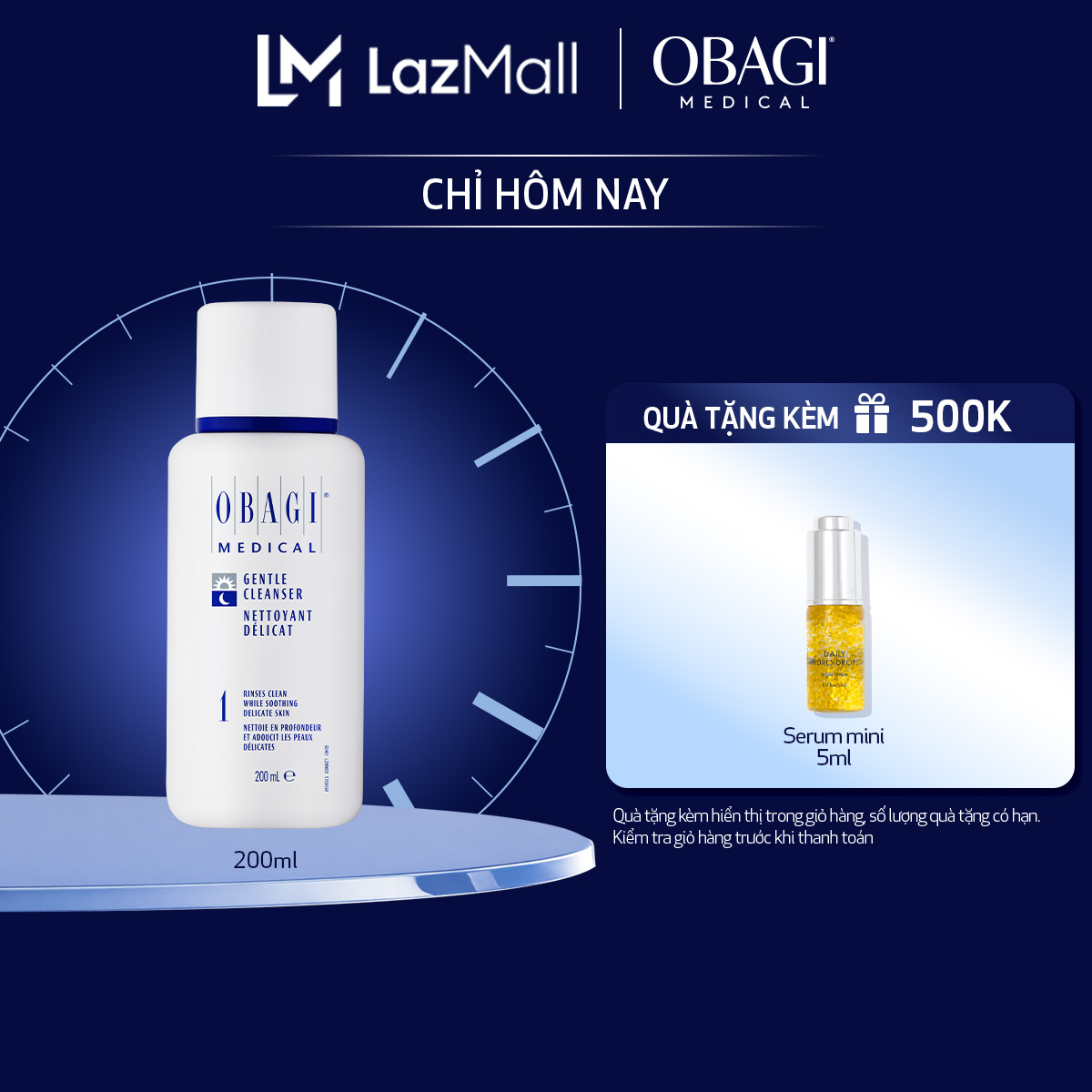 Sữa Rửa Mặt Tạo Bọt Obagi Medical Foaming Gel (200ml)