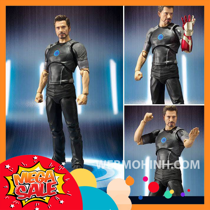 🌟giá hủy diệt🌟 mô hình người sắt iron man tony stark mark 42 shf - s.h. figuarts full box