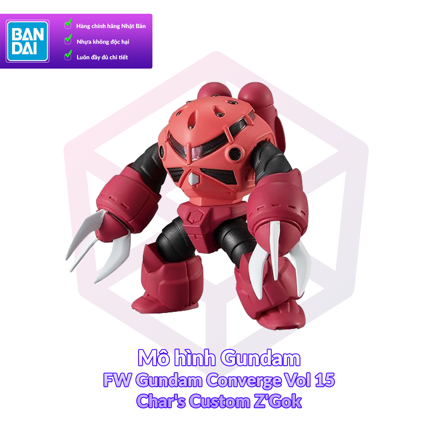 [7-11/12 VOUCHER 8%]Mô Hình Gundam Bandai FW Gundam Converge Vol 15 [GDB]