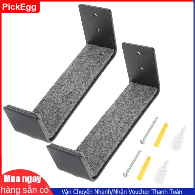 Pickegg 2 cái giá treo cố định ván lướt sóng giá treo tường ván lướt sóng