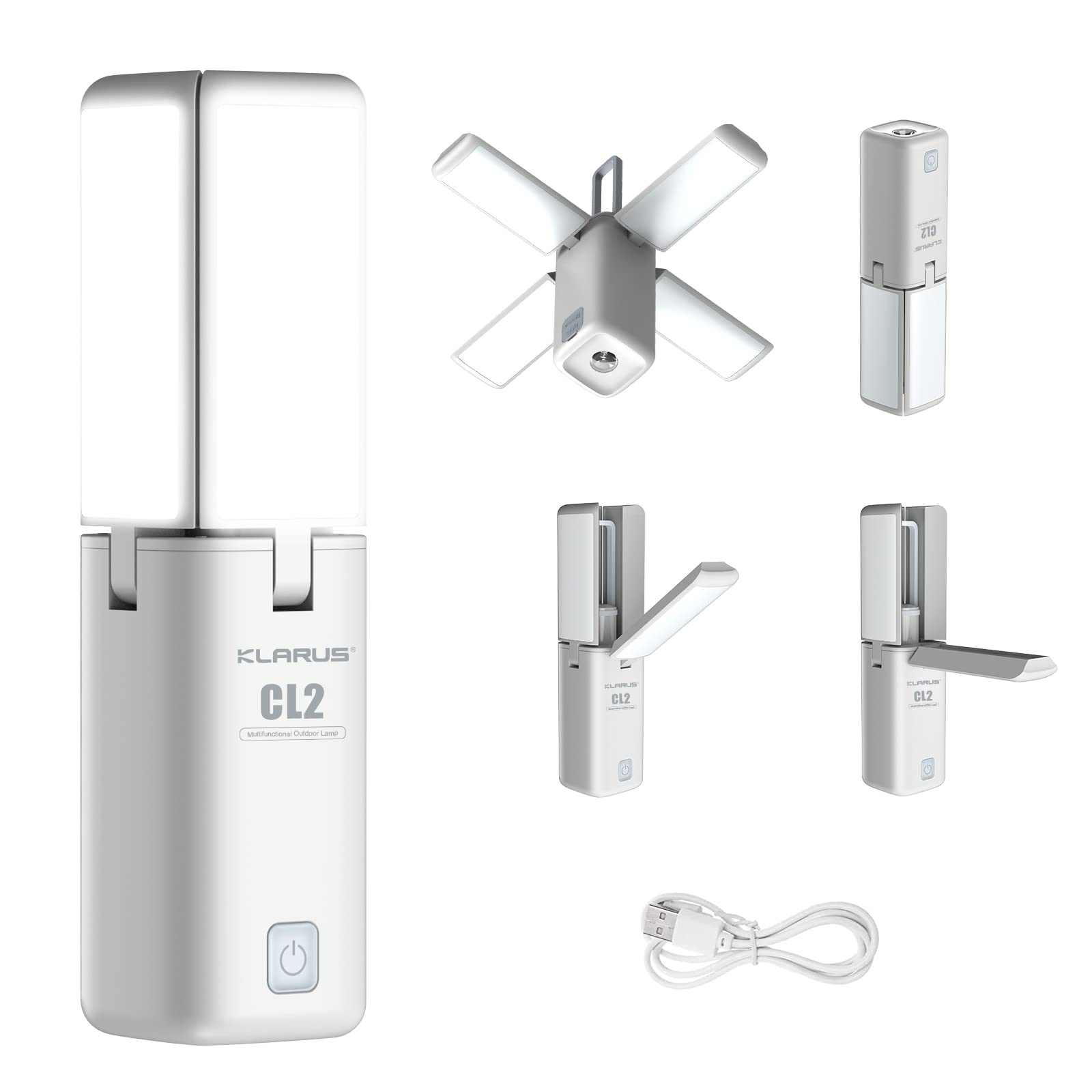 Đèn lều, cắm trại klarus cl2 750lm 10440mah