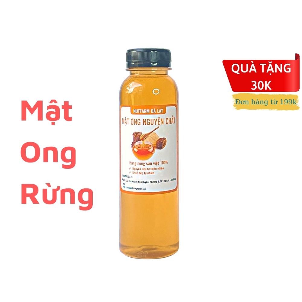 Mật ong rừng nguyên chất 100% thiên nhiên không phải mật ong nuôi NutiFarm 500gr