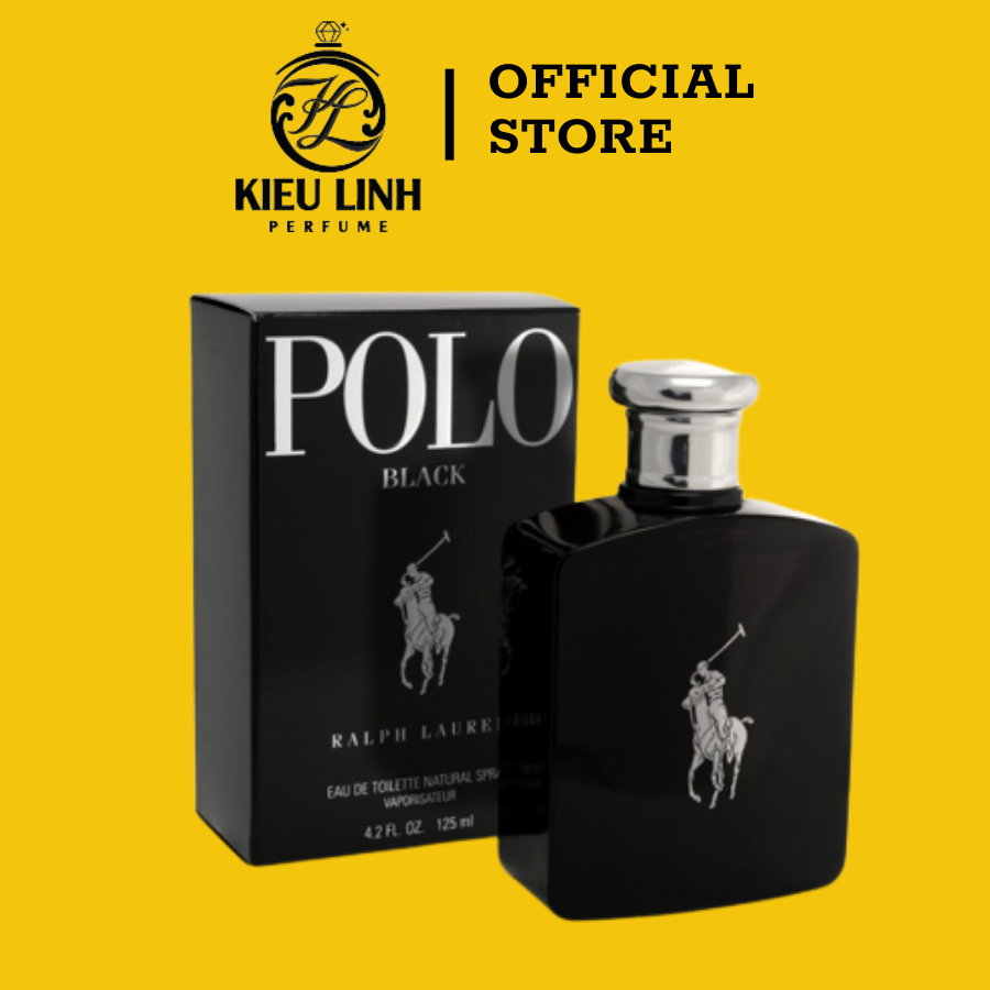 Nước hoa nam polo double black 100ml mùi hương mạnh mẽ