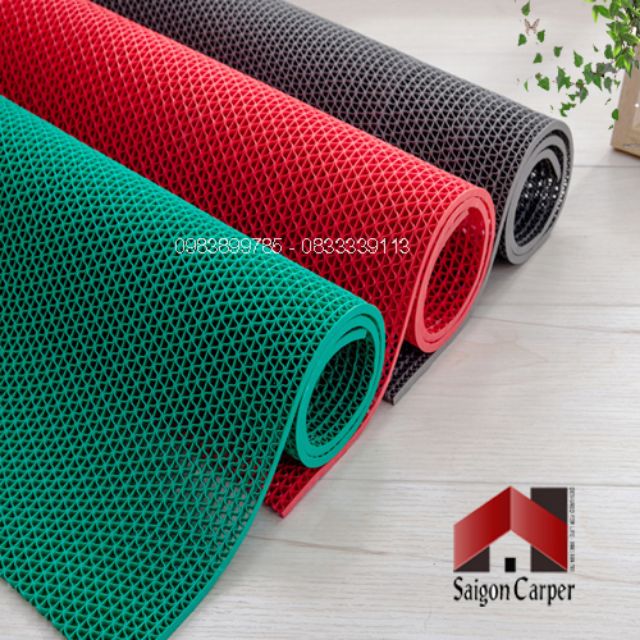 Thảm lưới nhựa chống trơn trượt khổ 90cm