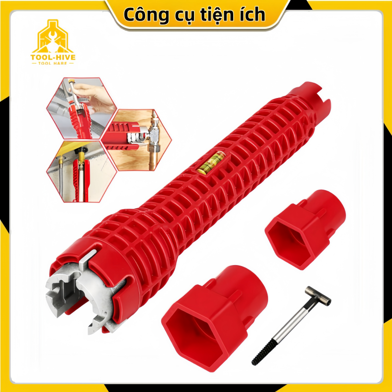 14-in-1 Faucet and Sink Wrench Set for Repairing Kitchen and Bathroom Plumbing Systems Giá 26,999 Đồng*Miễn phí vận chuyển
