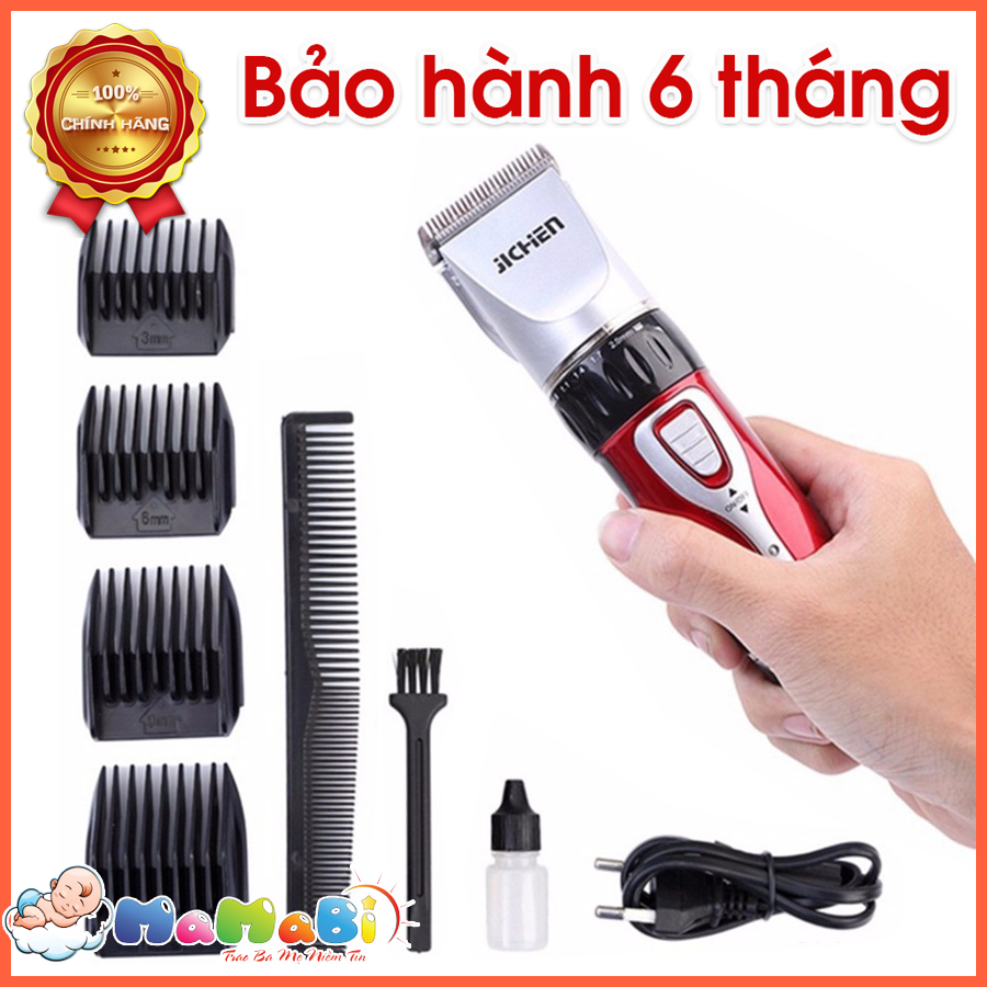 Tông Đơ Cắt Tóc Trẻ Em Và Gia Đình JC - 0817 (Nhiều màu) Tăng Đơ Cắt Tóc Cho Bé Sử Dụng Không Dây MAMABI - Hàng Chính Hãng