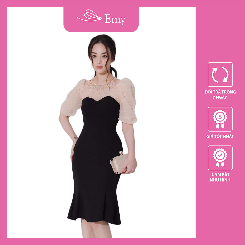 Đầm body đính đá sang chảnh đủ size 30 đến 72kg - 75859
