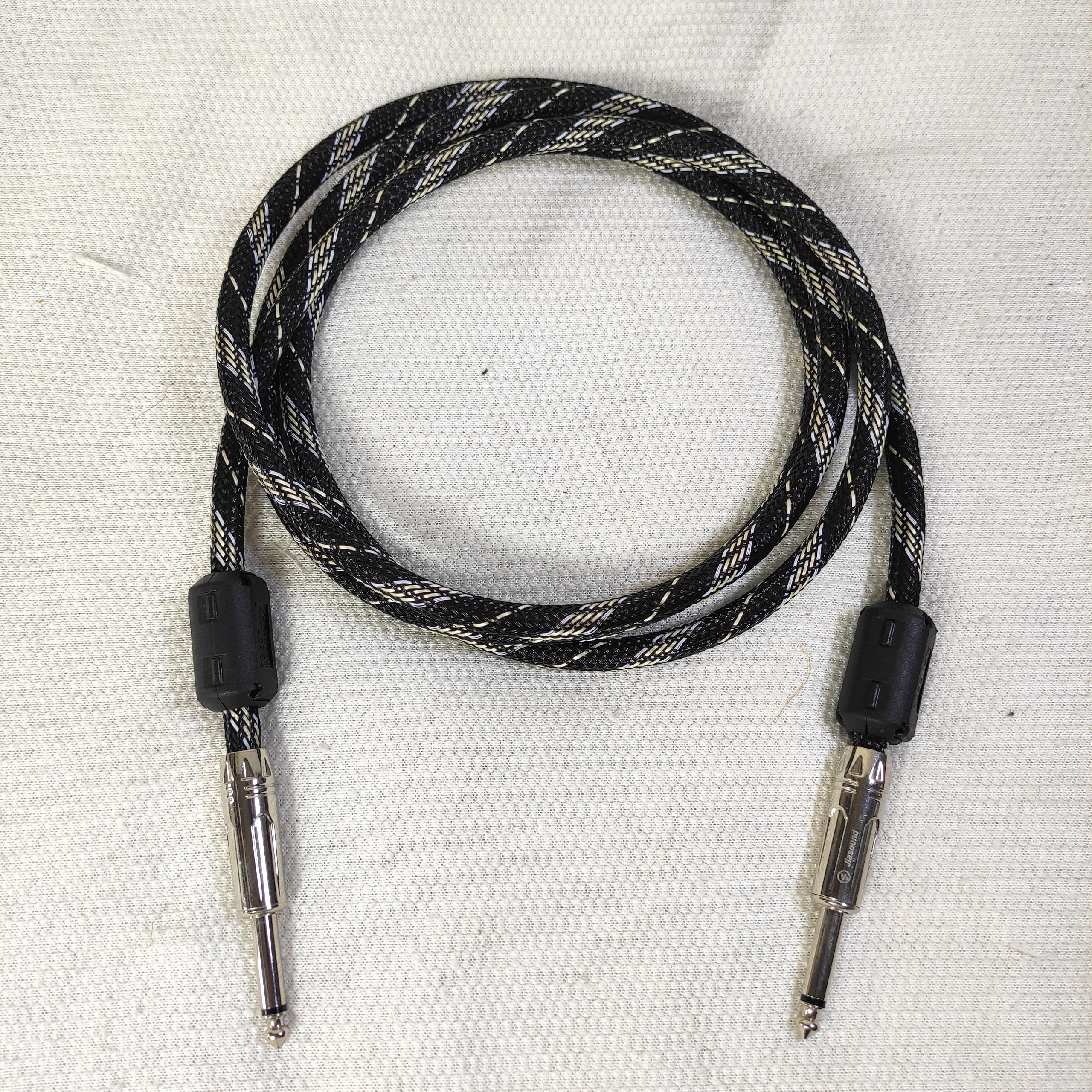 Dây 2 Đầu Jack 6 Ly, dài 1met 3met 5met Dây Line cho đàn Ghitar, Dây jack 6 ly line nhạc cụ ghitar Organ, chống ù chống noise, chống nhiễu, dây jack 6ly 2 đầu cao cấp