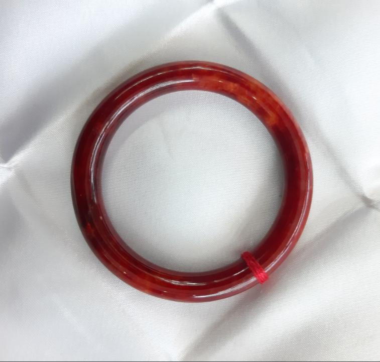 [HCM]Vòng Tay Đá Cẩm Thạch Đỏ Loại 1 Siêu Đẹp Chụp Thực Tế Như Hình 100%.( Được Tư Vấn Side)