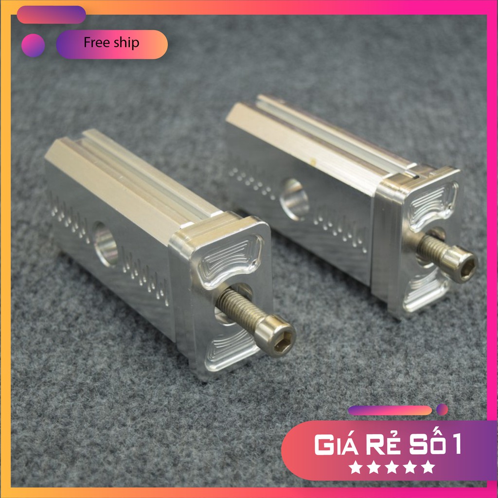 Bát tăng sên xe exciter 150cc nhôm nguyên khối cnc