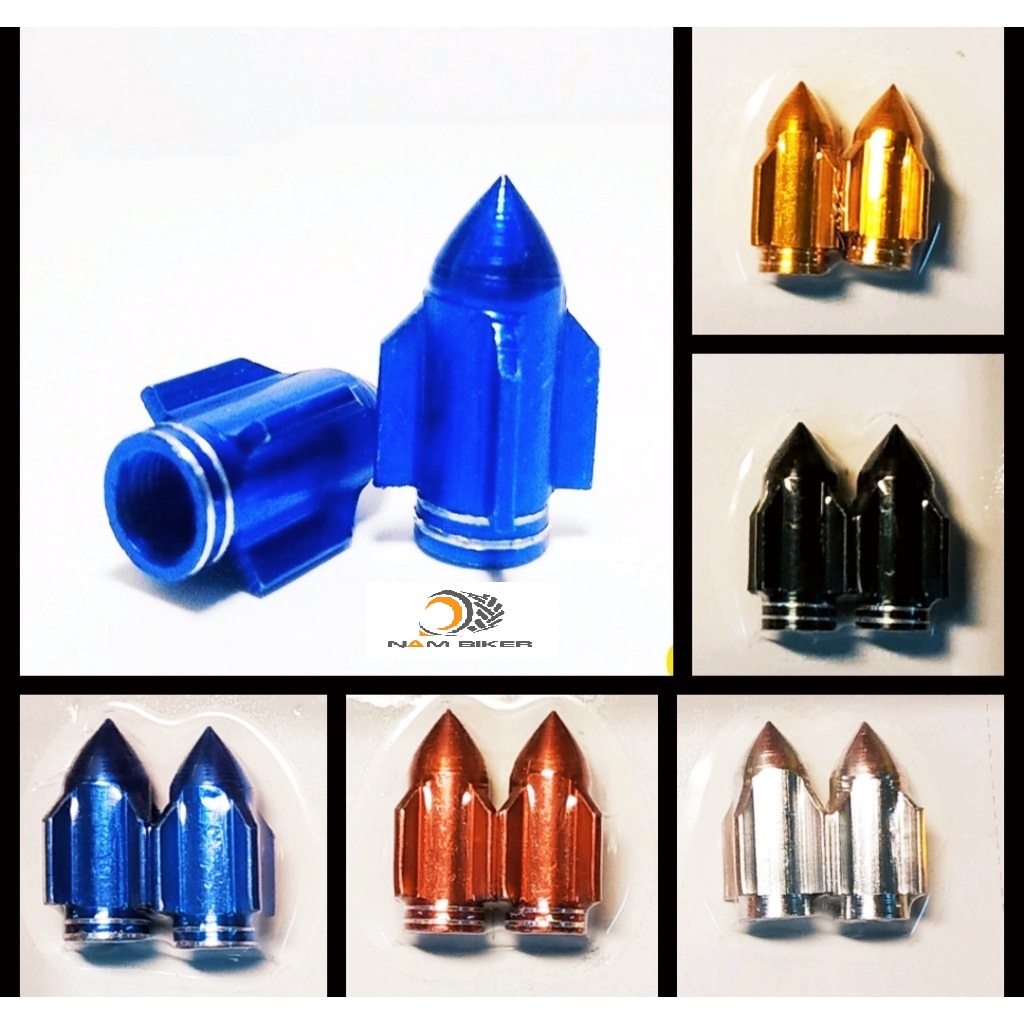 Ốc chân van xe máy hình tên lửa ( 1 Đôi)