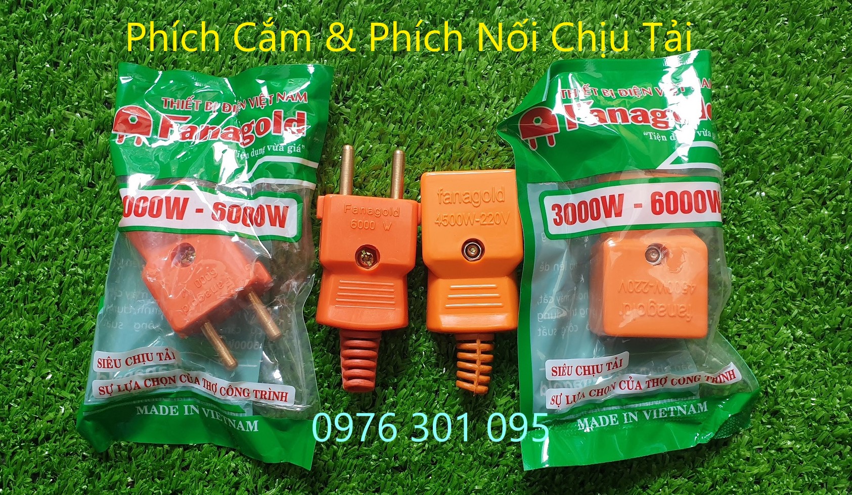 Phích Cắm Đực | Phích Nối Âm | Phích Cắm Chịu Tải