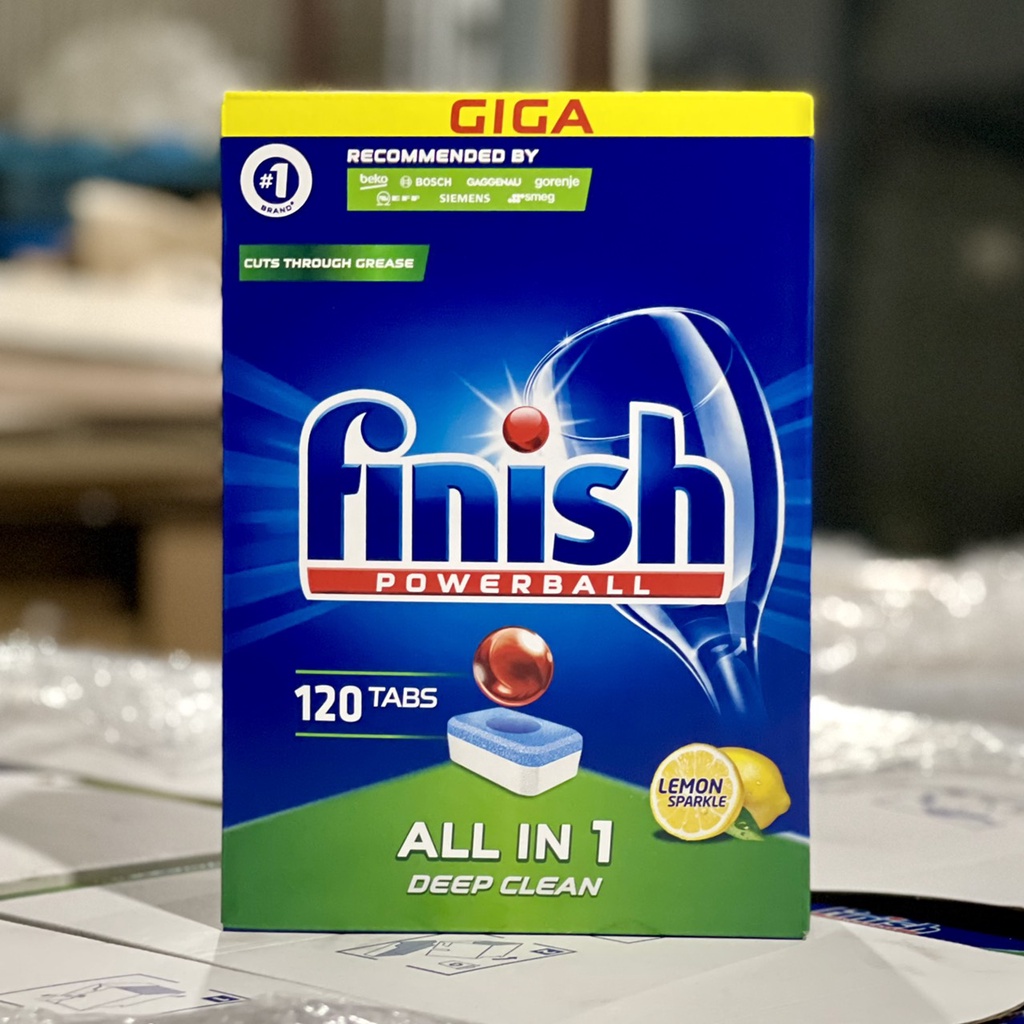 Viên rửa bát Finish All in 1, Finish Power Essential, Finish Quantum, Quantum ULTIMATE
