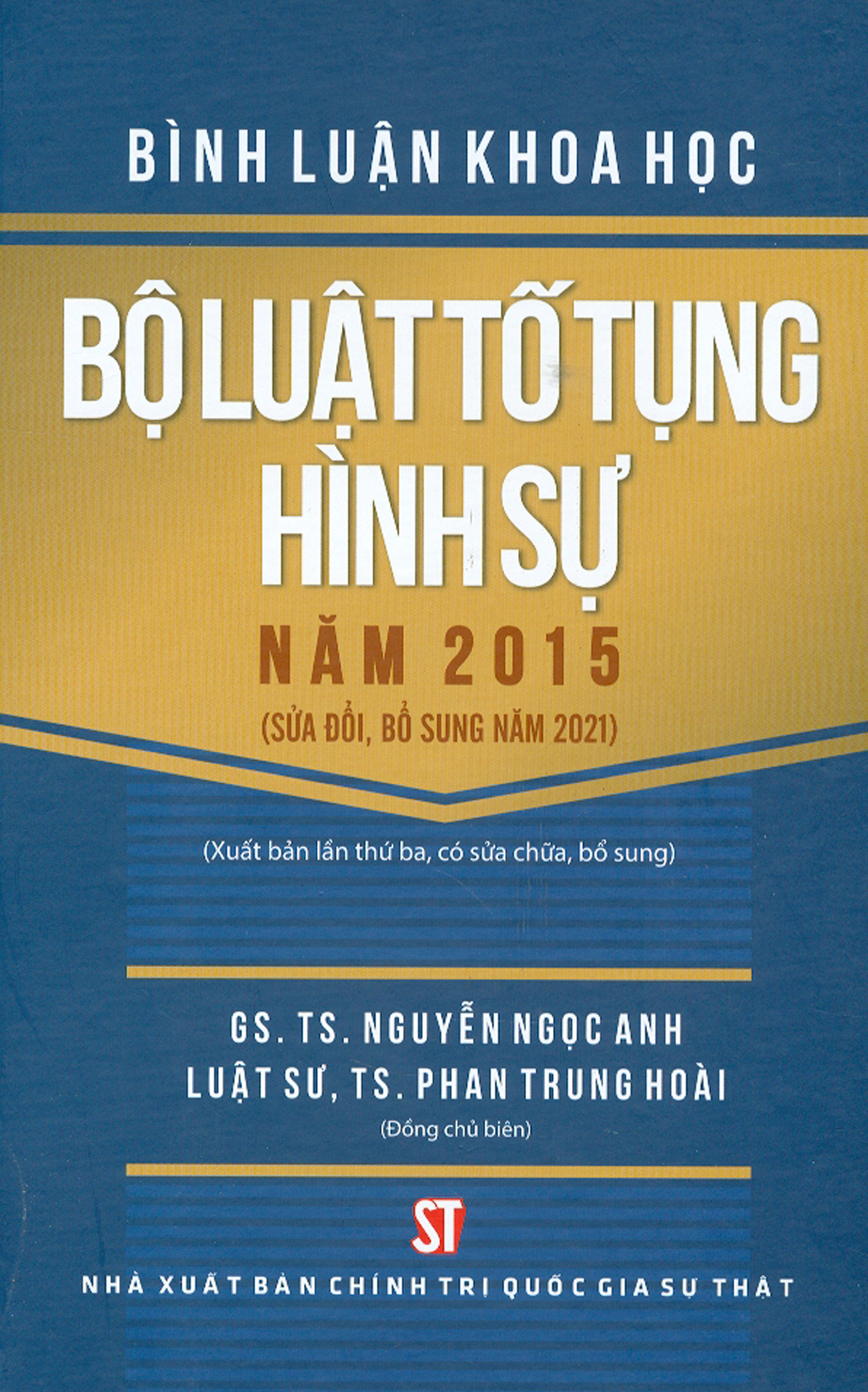 Bình luận khoa học bộ luật tố tụng hình sự năm 2015