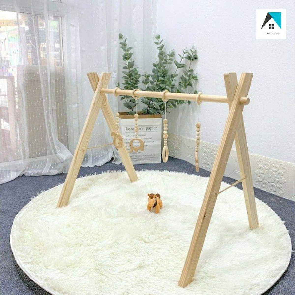 Kệ chữ A Kệ treo đồ cho bé