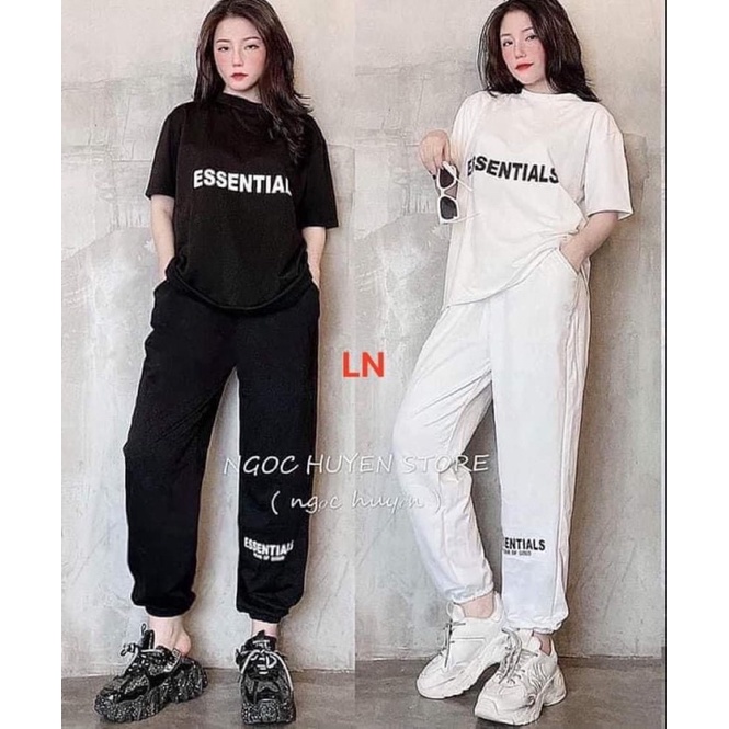 Bộ áo phông quần dài ess ln11 0422