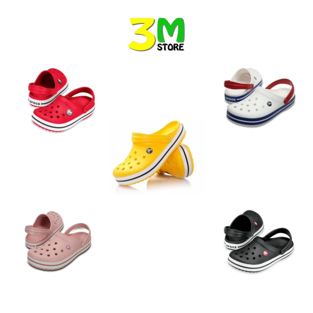 [HCM]Dép Sục Crocs Clog BayaBandd Đẹp Êm Bền Nhẹ Unisex Nhiều Màu hàng VNXK