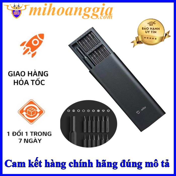 Bộ vít bỏ túi xiaomi mijia precision screwdriver 24 đầu vít đa năng | Bộ vit đa năng 24 đầu vặn xiaomi mijia - mihoanggia