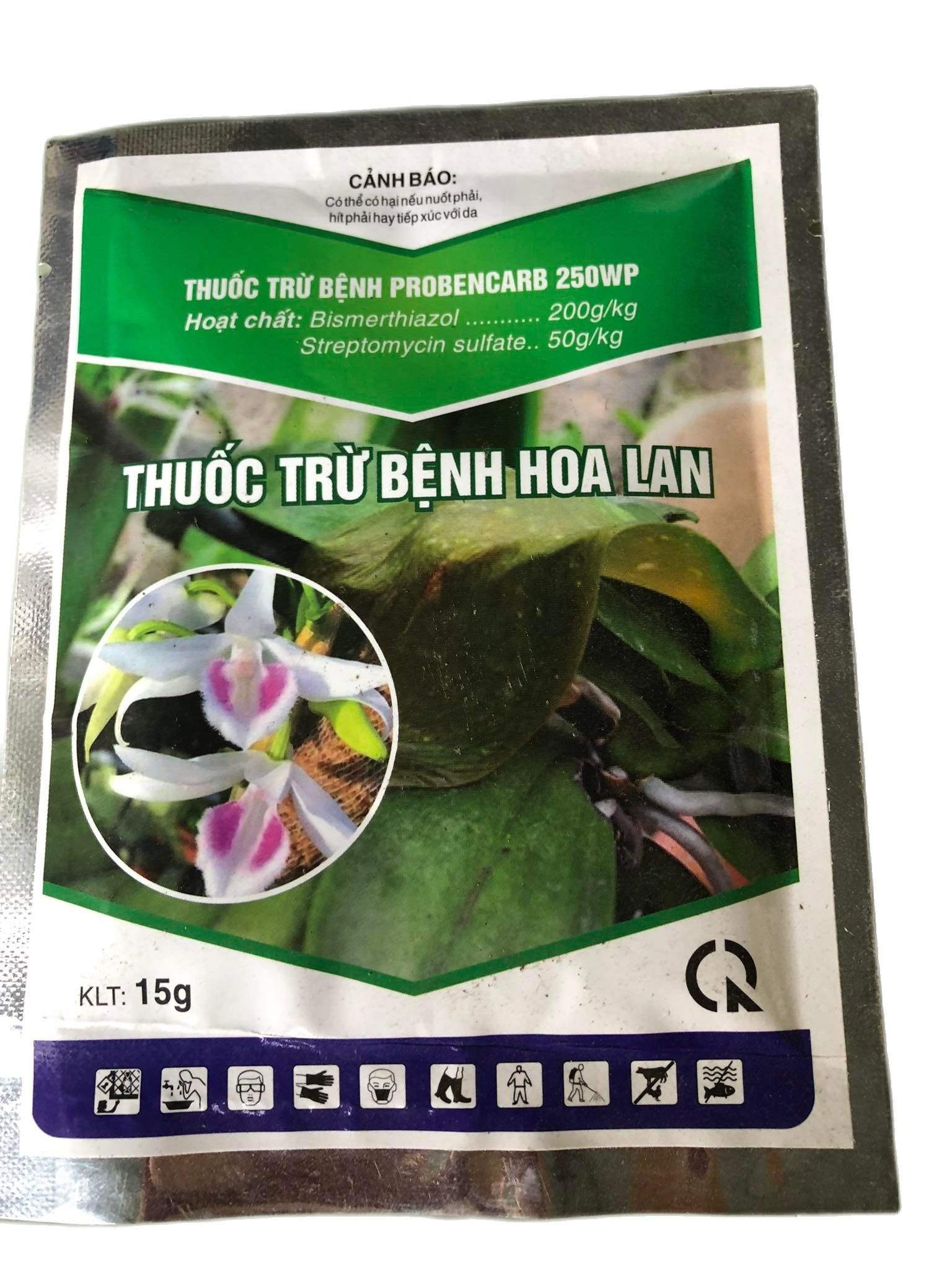 Sản phẩm trừ khuẩn cho hoa lan Probencarb 250WP