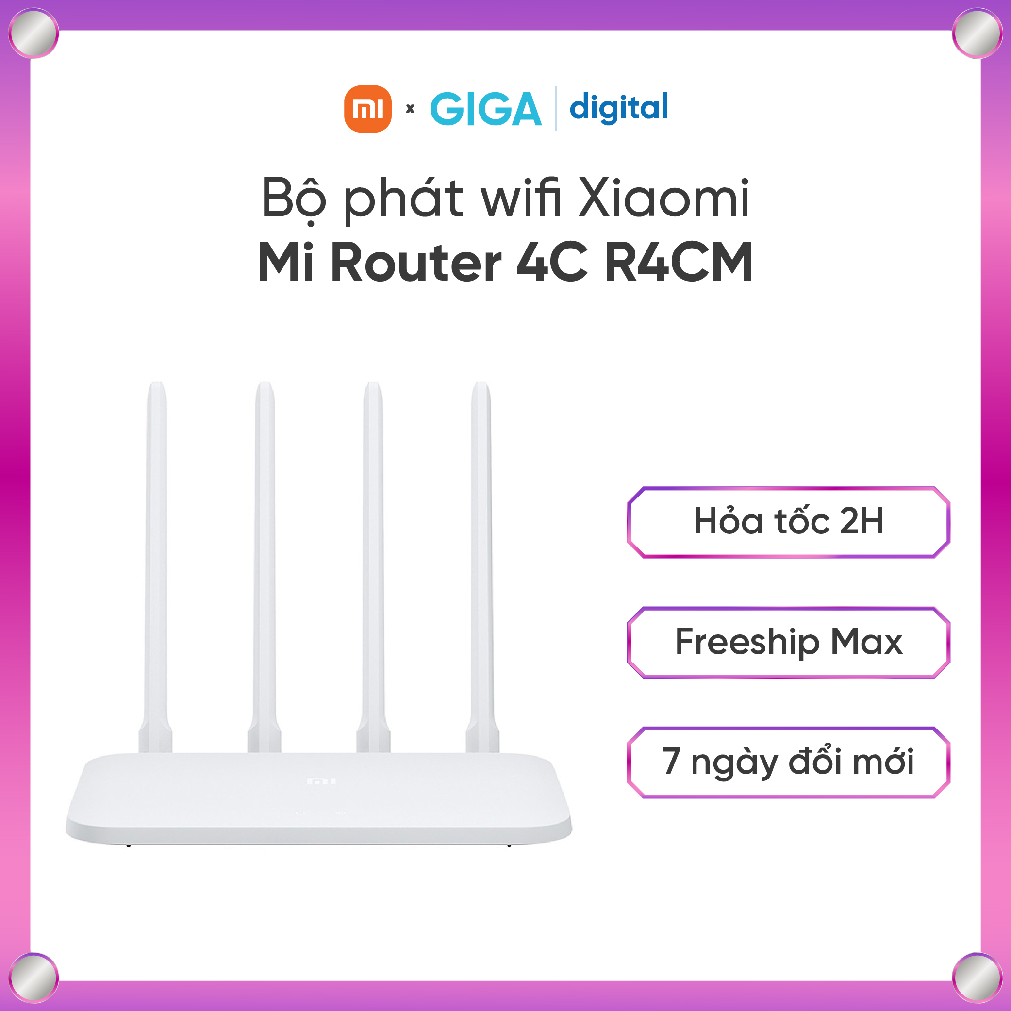 Bộ phát wifi Xiaomi router 4c (Mi Router 4C R4CM) | Bộ phát wifi Xiaomi băng tần 2.4 | Hướng dẫn sử dụng