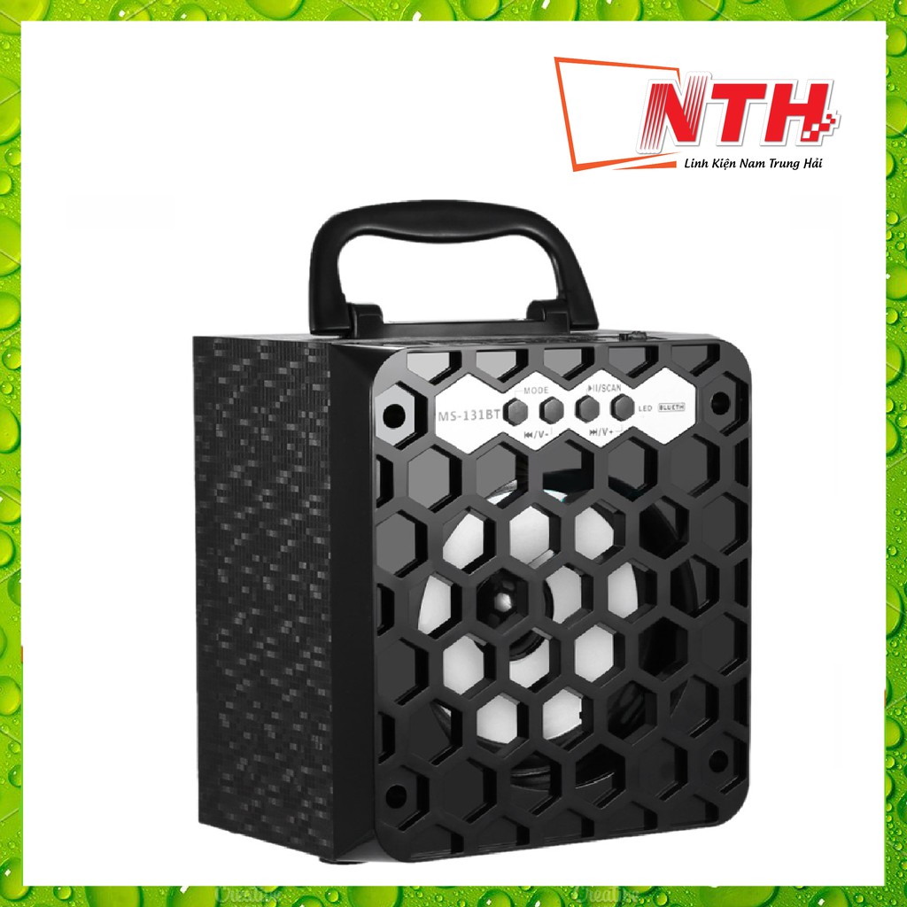 Loa gỗ bluetooth xách tay ms-131bt