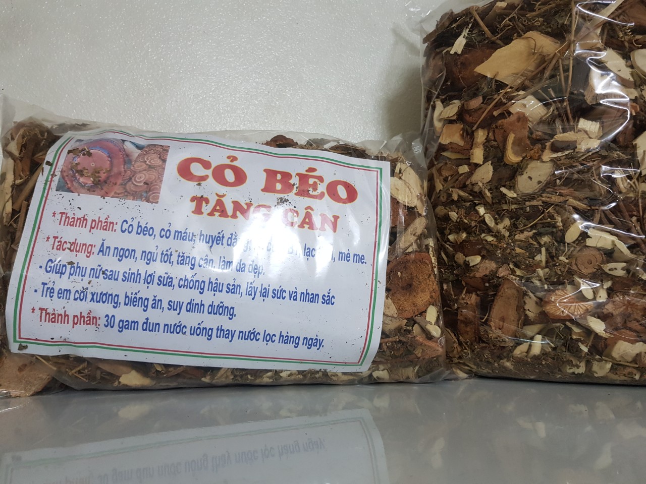 Cỏ máu tăng cân (1kg), Cỏ béo tăng cân, đẹp da, nấu uống dành cho người gầy, giúp tăng cân, ngủ ngon