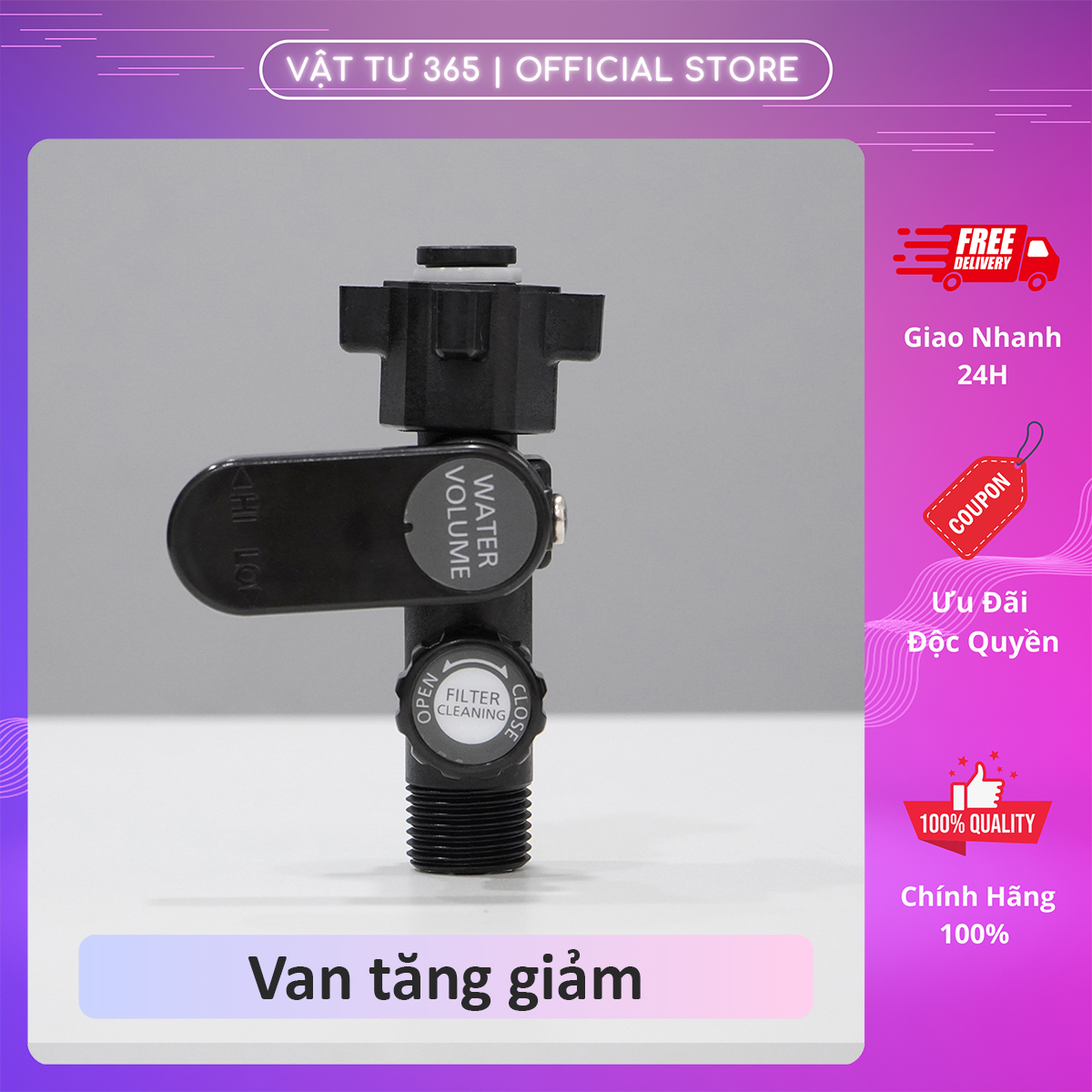 Van Tăng giảm lượng nước cho máy nước nóng Panasonic