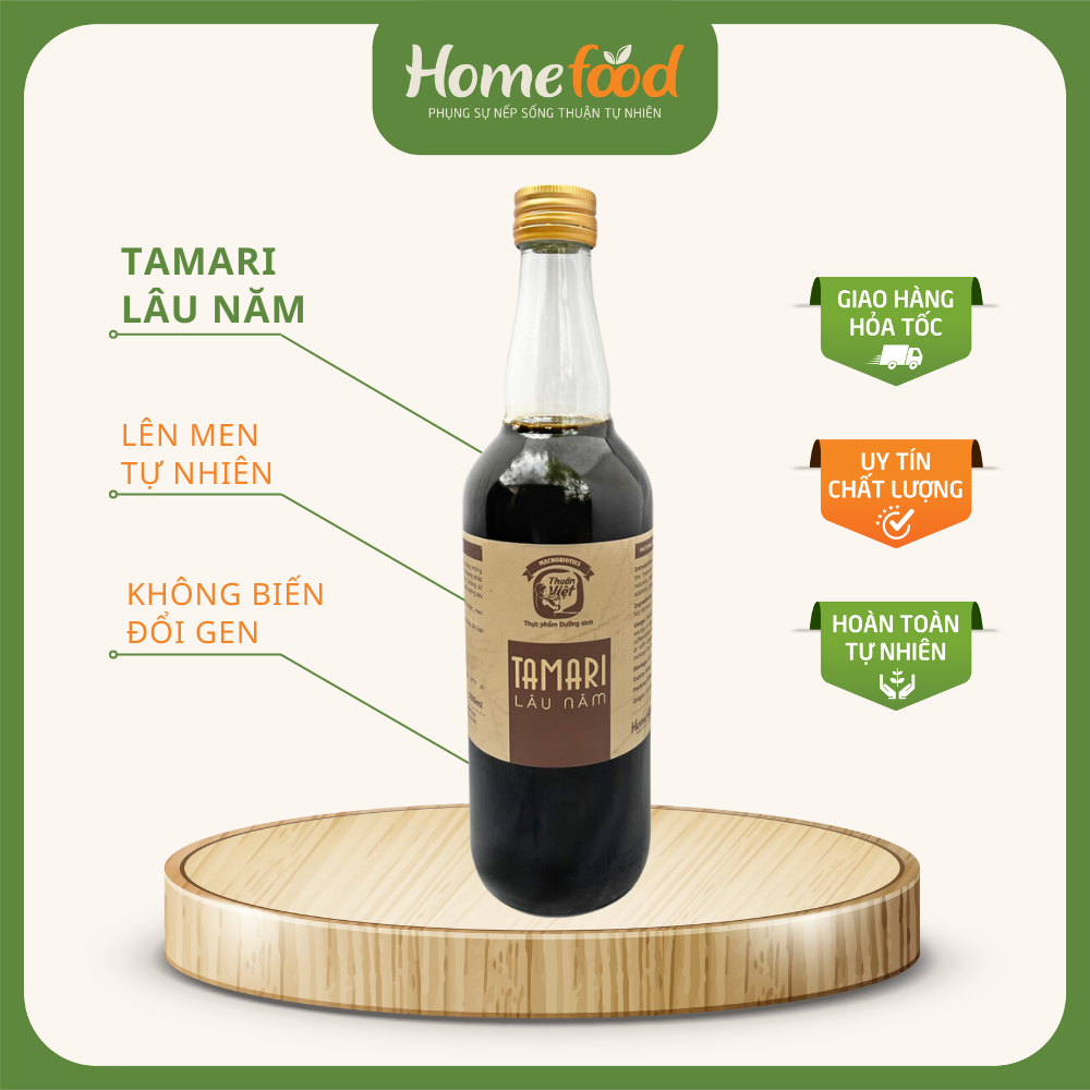 Tương tamari lâu năm HOMEFOOD/ Tương tamari trên 3 năm