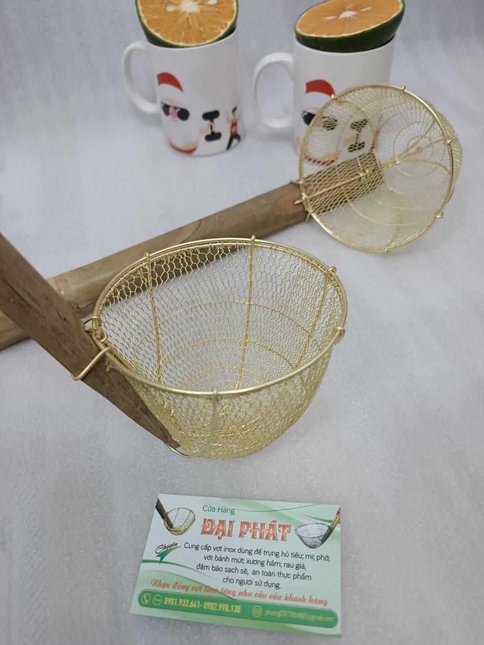 Vợt trụng hủ tiếu mì bún phở sâu lòng size 11cm