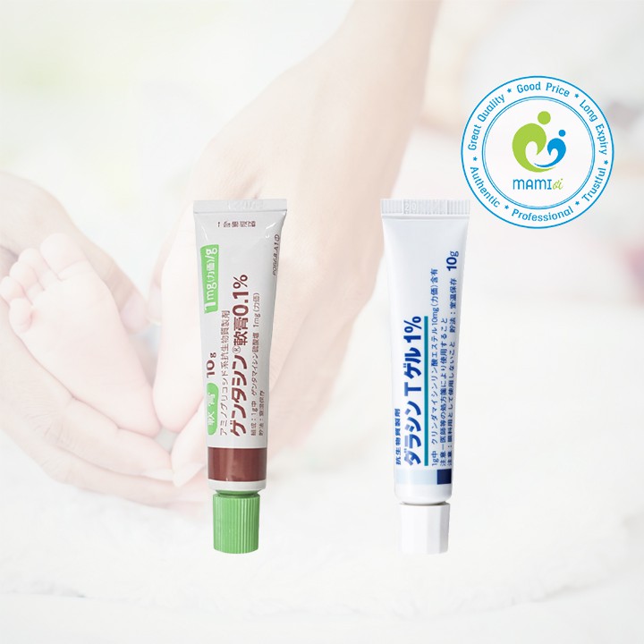 Kem bôi sẹo/giảm mụn Gentacin/T-Gel-1%, Nhật