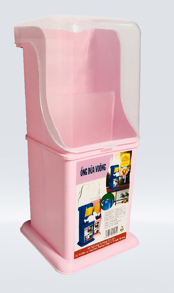 Hộp đũa nắp vuông Nhựa Tự Lập