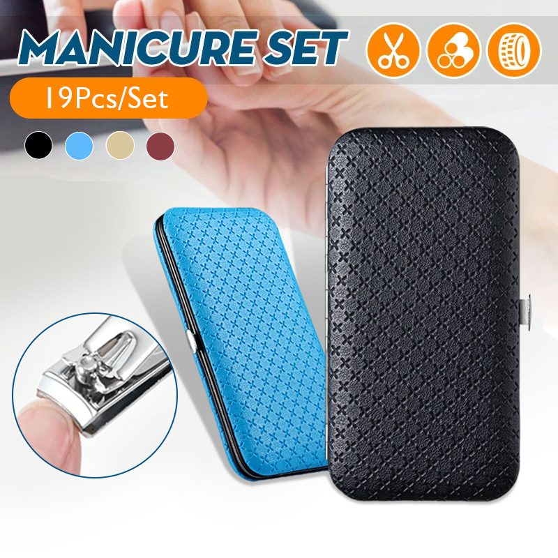 Bộ cắt móng tay mini,bộ dụng cụ cắt móng tay,bộ bấm móng tay 19 món,bộ dụng cụ cắt móng tay hàn quốc,cho phụ nữ trẻ em tiện lợi