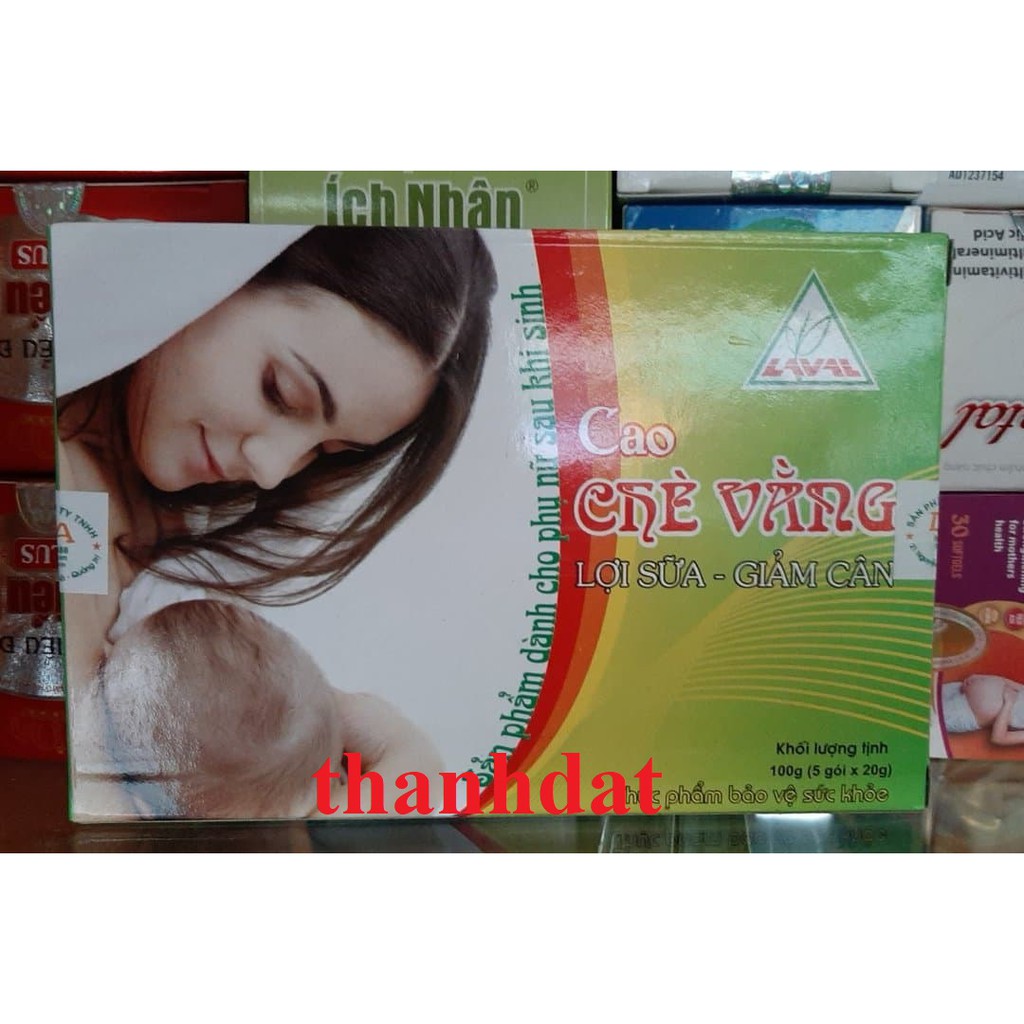 Cao chè vằng LAVA lợi sữa giảm cân