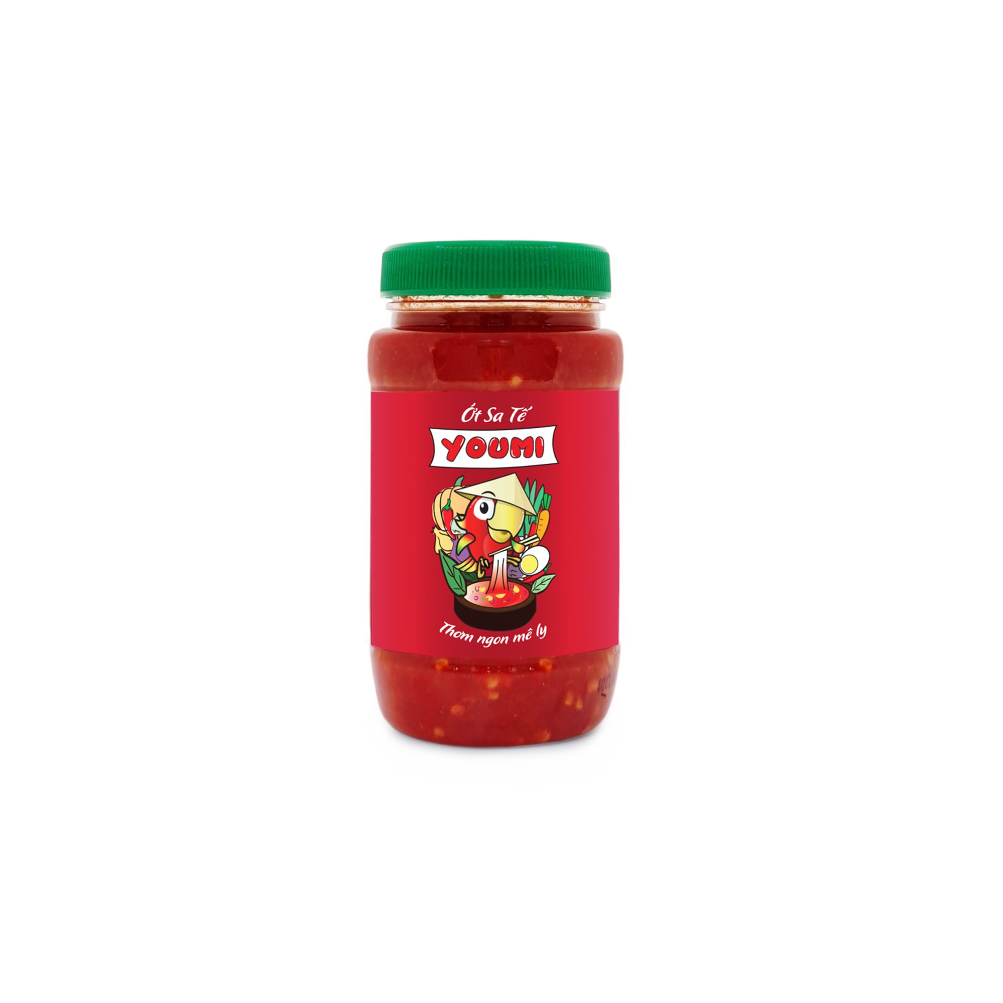 Ớt sa tế youmi - 250g - sa tế cay từ ớt - ướp thịt nướng, sa tế cay nồng siêu sạch