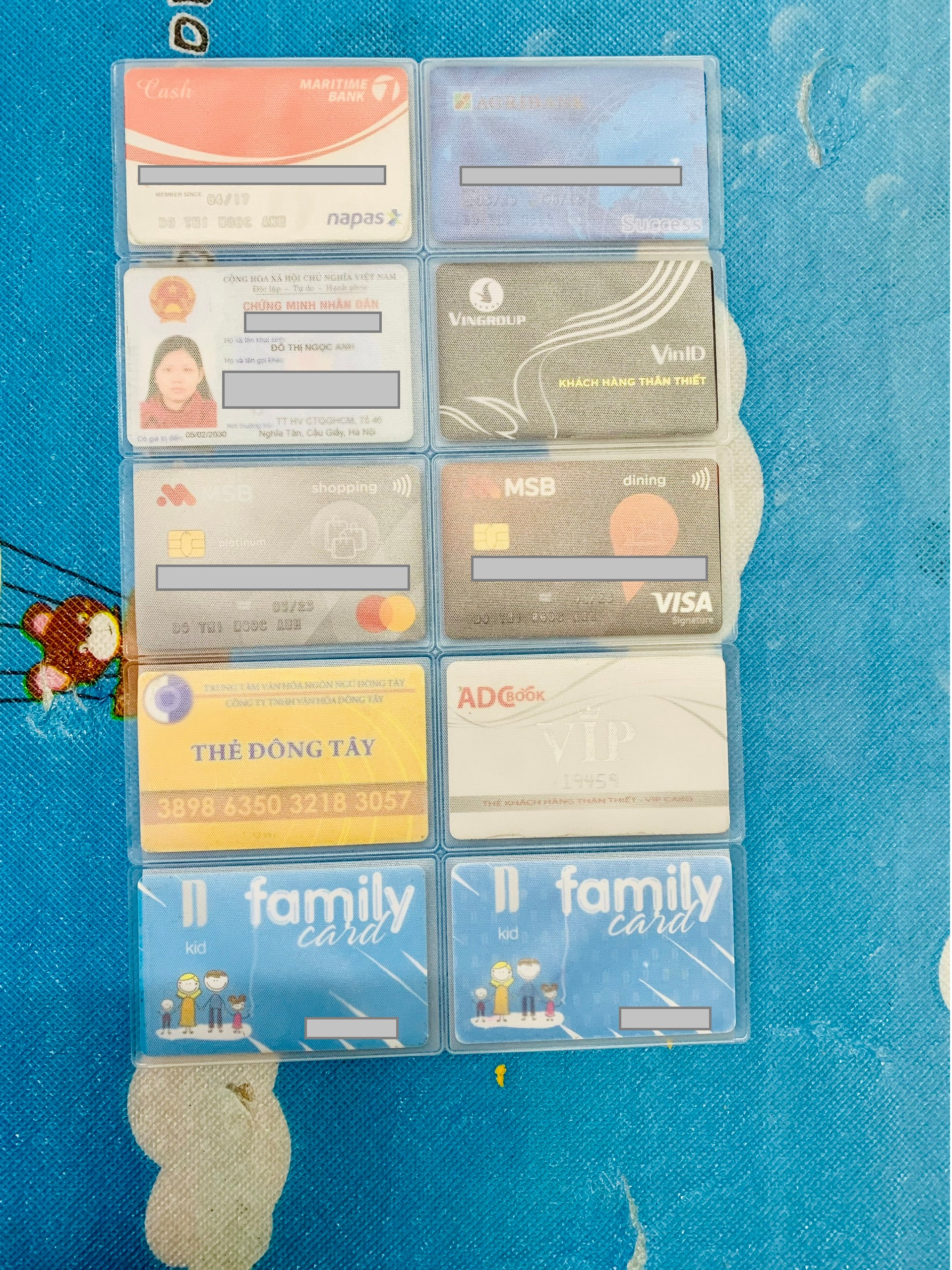 💠💠💠VỎ BỌC THẺ, BỌC CCCD BẰNG NHỰA ÉP DẺO