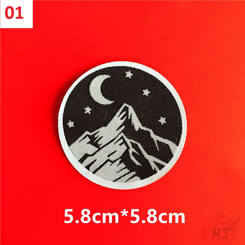 1 Sticker Ủi Thêu Chữ mountian