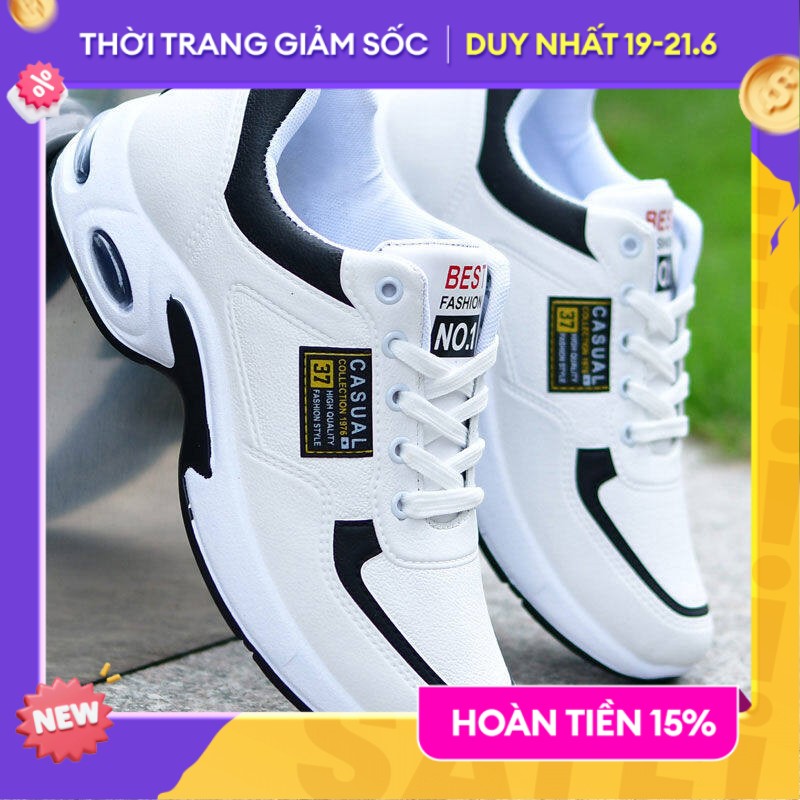 Lion-heart Store【Free Shipping Miễn phí vận chuyển】Giày thể thao không thấm nước chống mài mòn phong cách Hàn Quốc thời trang 2022 dành cho nam Lion-heart Store