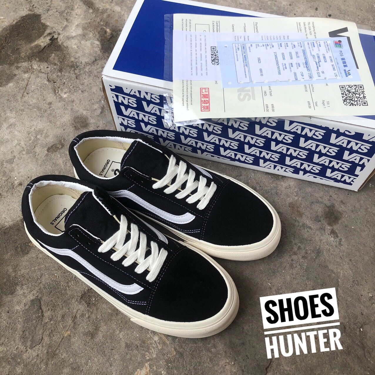 GIÀY VANS VAULT STYLE 36 ĐEN (Full box, bill)