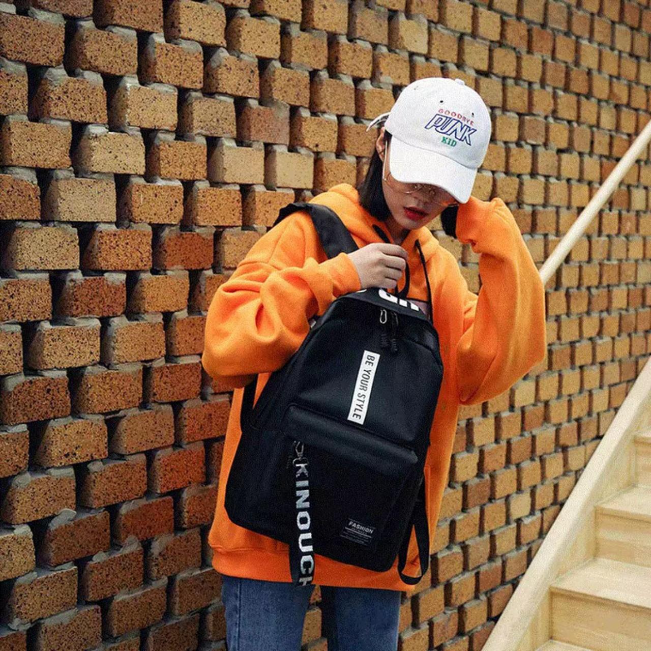 [HCM]BALO ĐI HỌC LAPTOP THỜI TRANG CAO CẤP LILAC SHOP HS02 (XÁM-ĐEN-VÀNG ĐỎ)