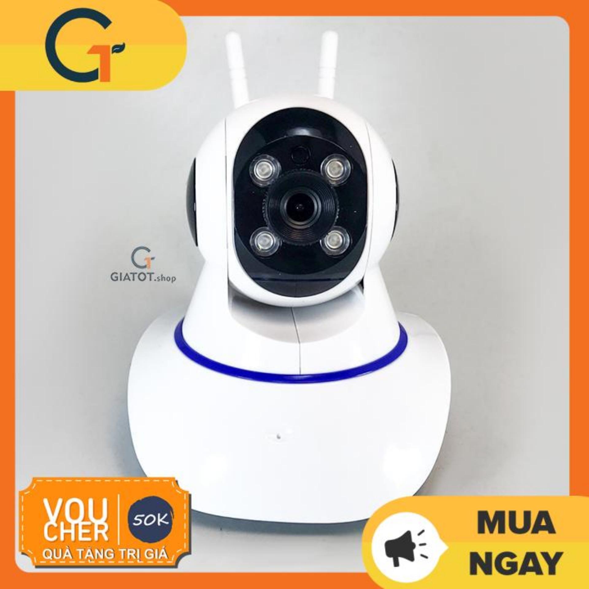Camera wifi yoosee giatot.shop hd-720p model 2 râu 4 led ir công nghệ mới