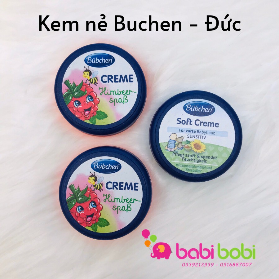 Kem nẻ BUCHEN 20ml - Đức, dưỡng ẩm, làm mềm da, dùng được cho trẻ nhỏ và người lớn
