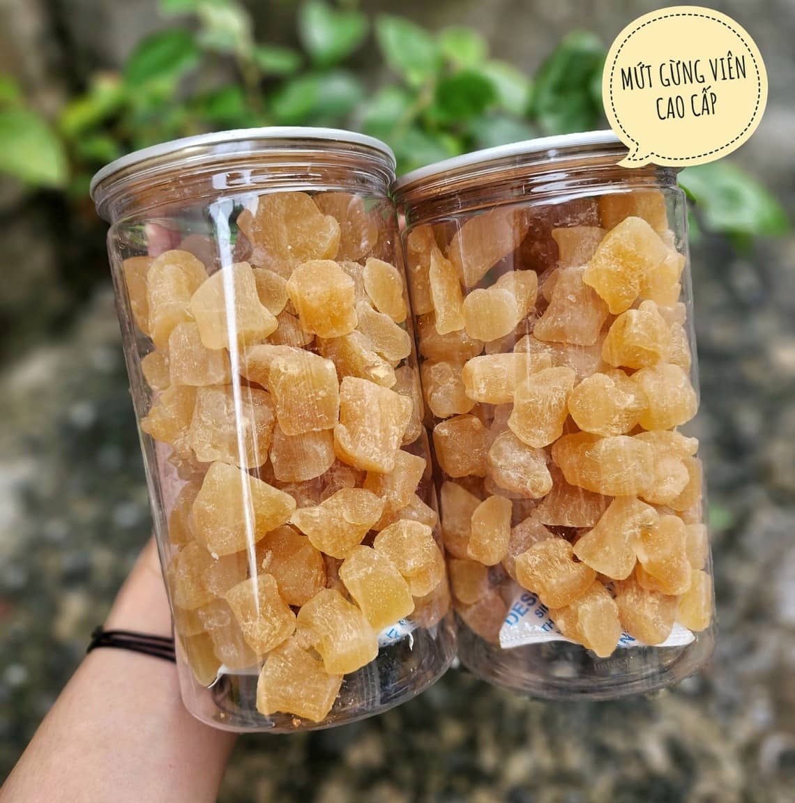 Mứt gừng viên sấy dẻo 500g