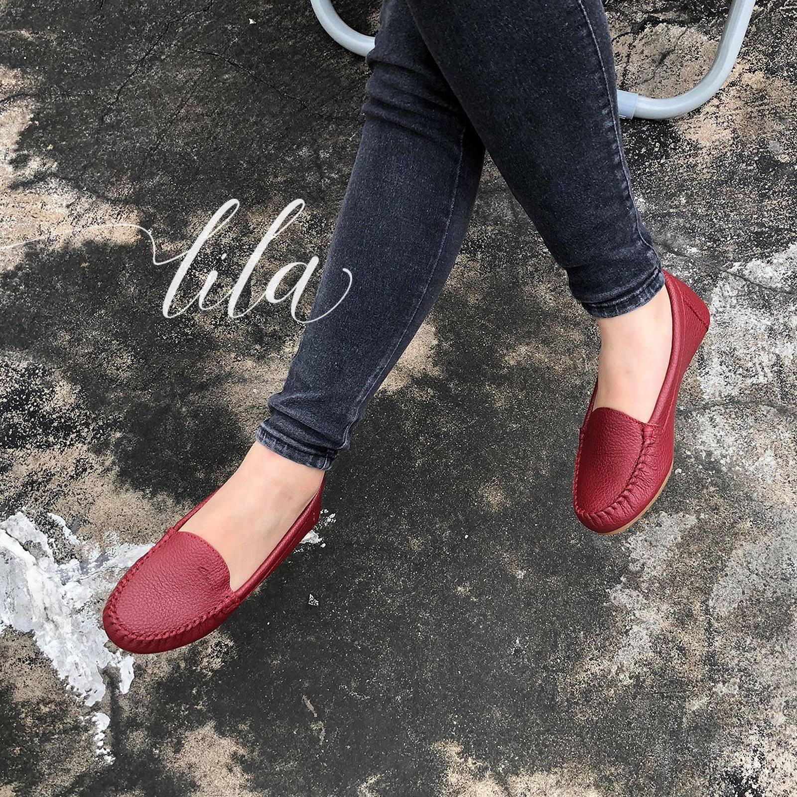 Mọi Clarks da bò nguyên tấm