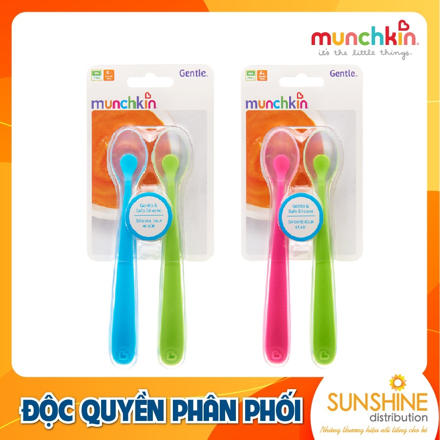 Bộ thìa silicone munchkin