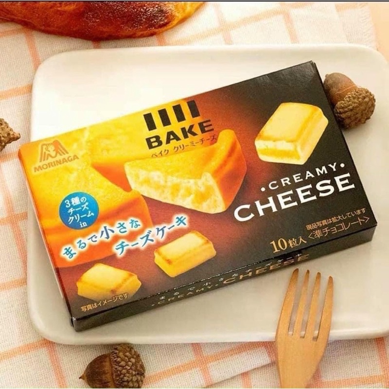 Bánh phô mai nướng Morinaga Nhật Bản - Luca's Corner