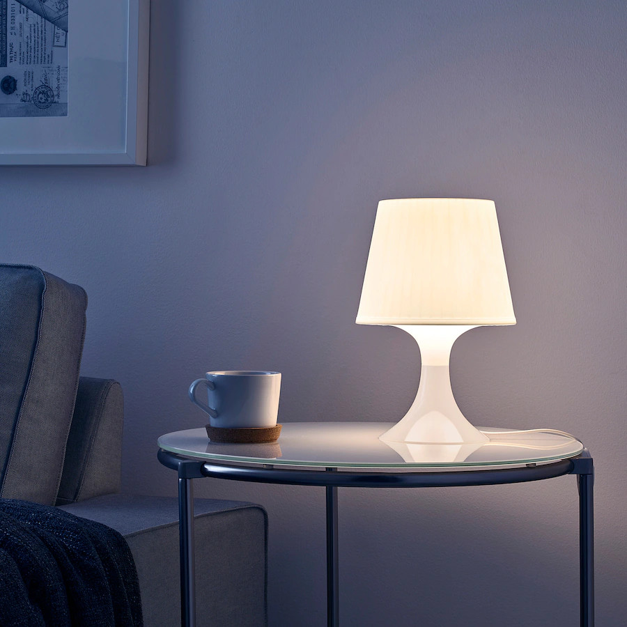 Đèn bàn lampan ikea - đèn ngủ, đèn đọc sách - đường kính 19cm