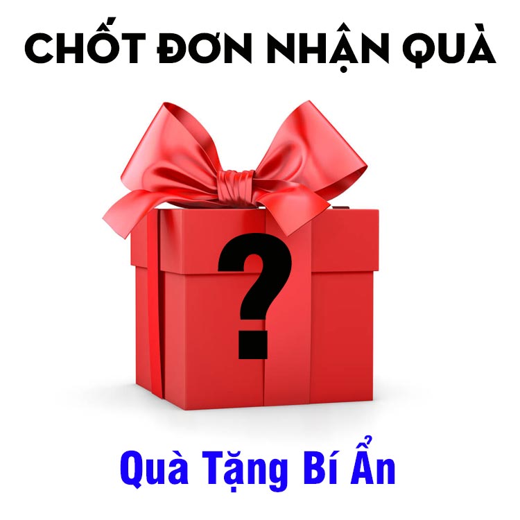 Không bán - quà tặng ngẫu nhiên - hộp quà bí ẩn tri ân khách hàng may mắn.